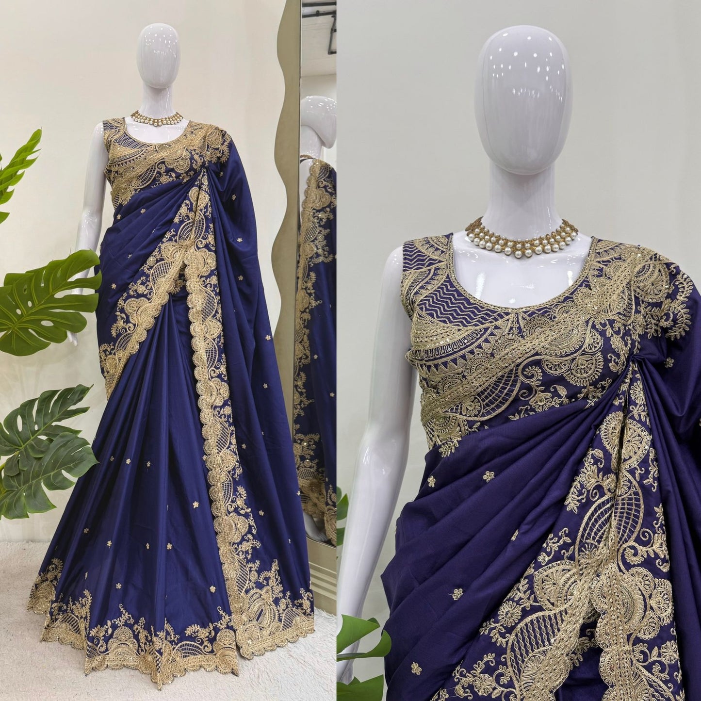 Elegant Designer Rangoli Silk Saree