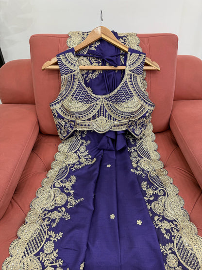 Elegant Designer Rangoli Silk Saree