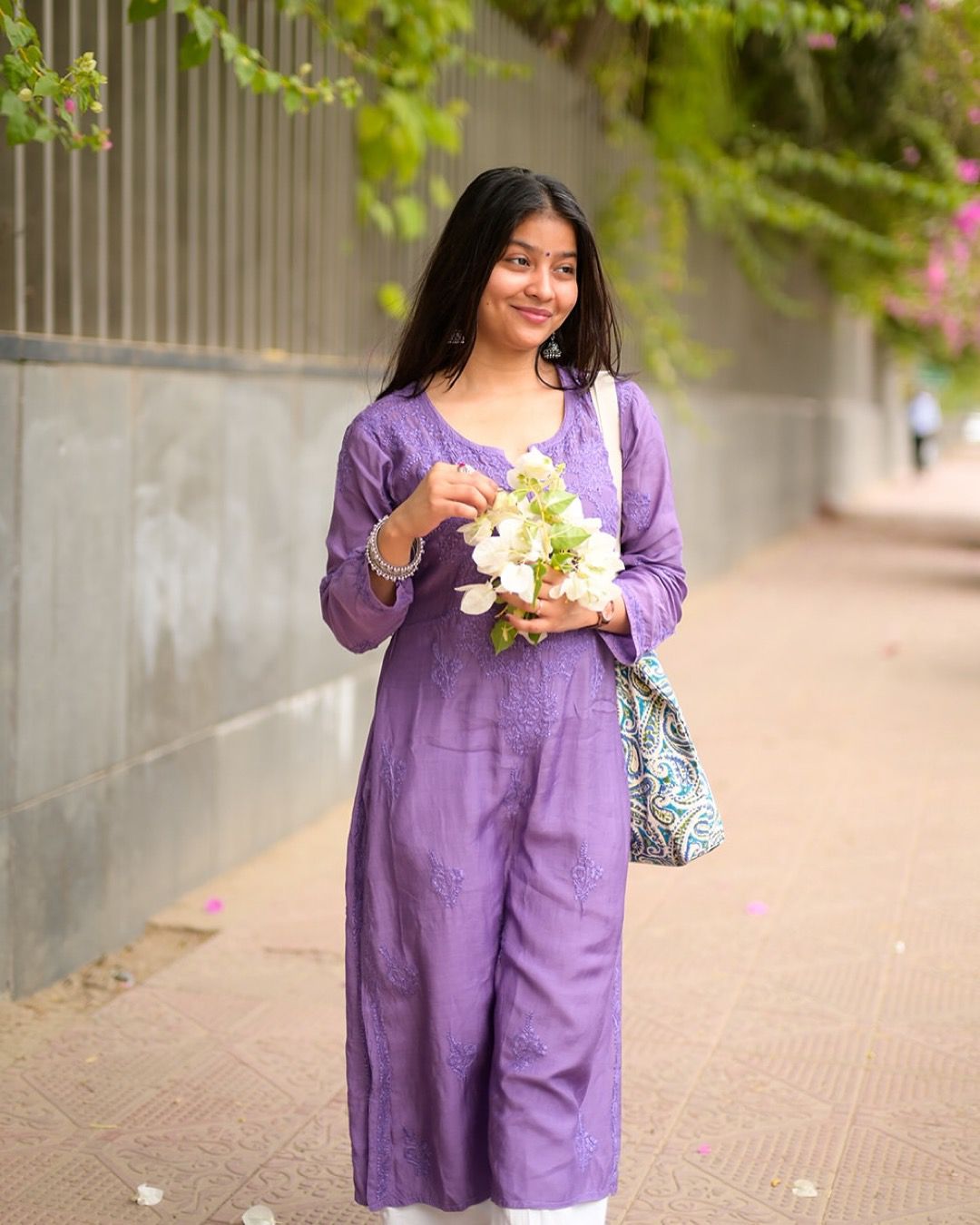 Designer Embroidered Rayon Top & Plazzo Set