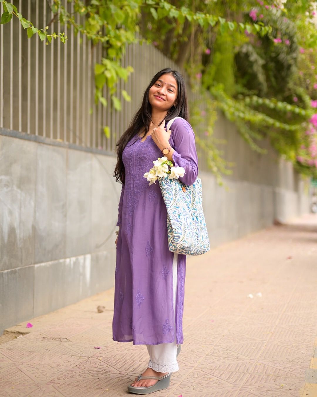 Designer Embroidered Rayon Top & Plazzo Set
