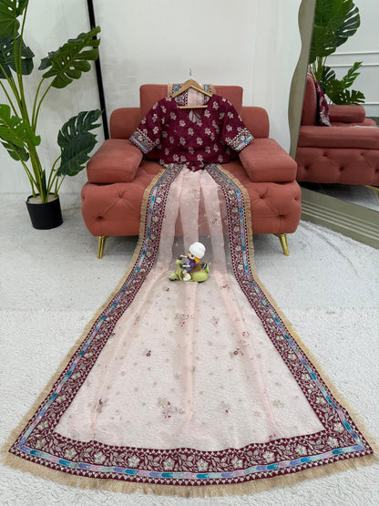 Celestial Charm Designer Saree
