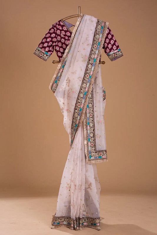 Celestial Charm Designer Saree