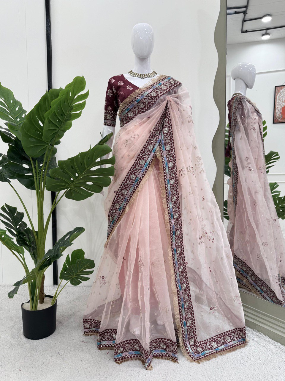 Celestial Charm Designer Saree