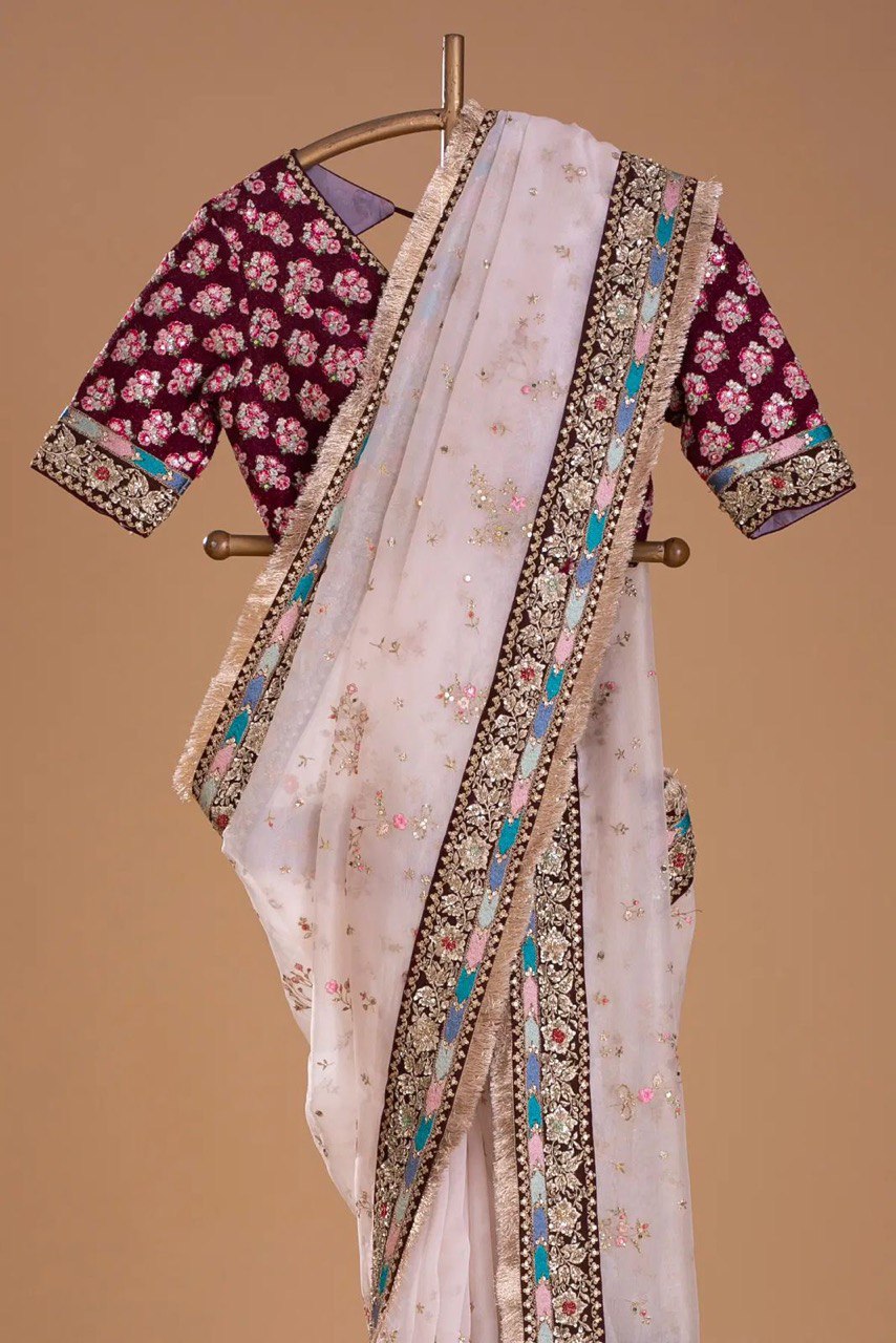 Celestial Charm Designer Saree