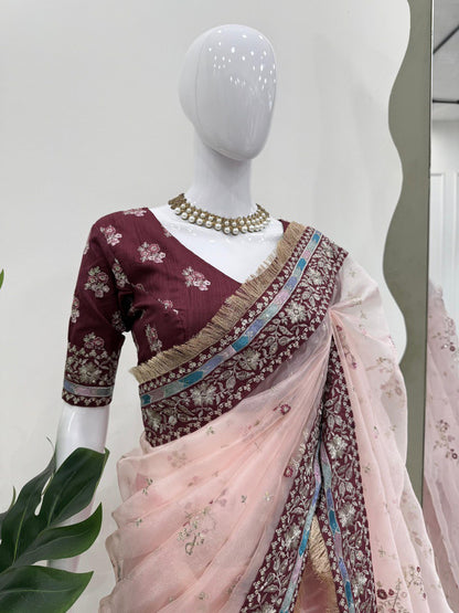 Celestial Charm Designer Saree