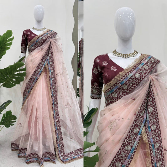 Celestial Charm Designer Saree